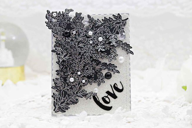 Photocentric Clear Stamps Flower Vine Stamp Set