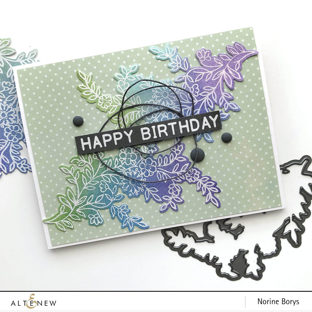 Photocentric Clear Stamps Flower Vine Stamp Set