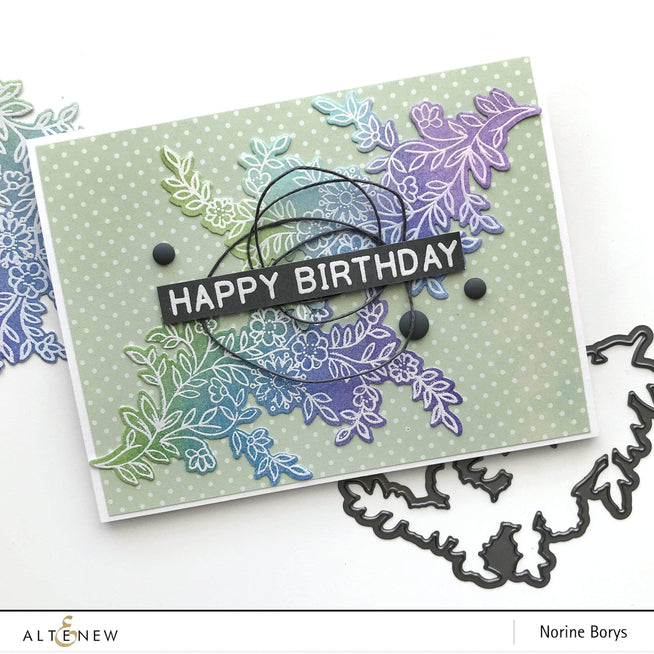 Photocentric Clear Stamps Flower Vine Stamp Set