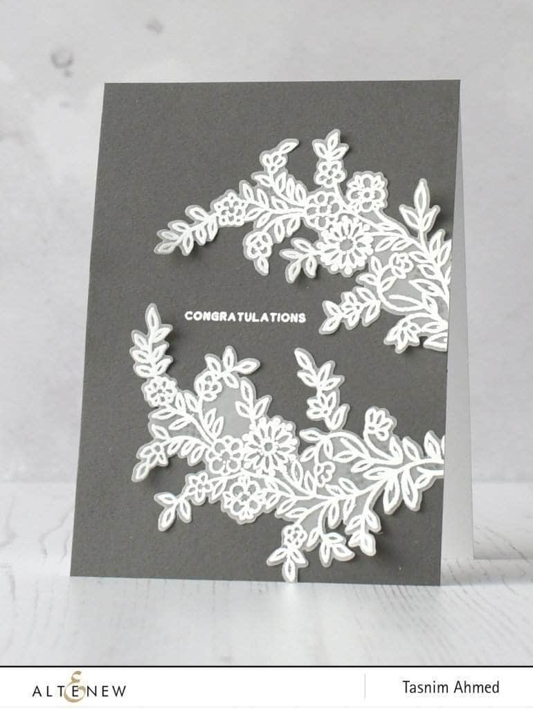 Photocentric Clear Stamps Flower Vine Stamp Set