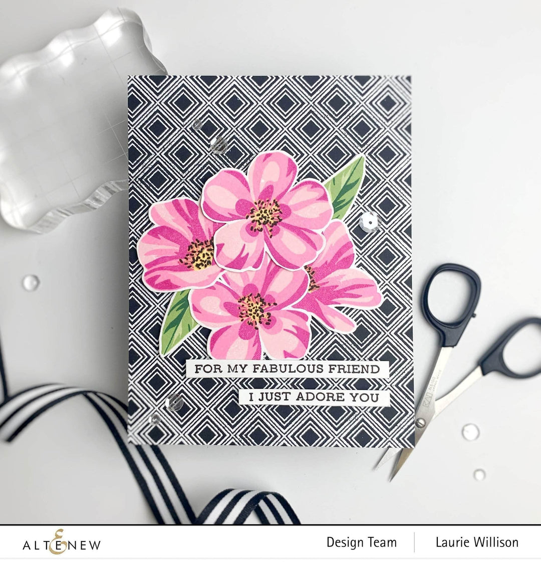 Photocentric Clear Stamps Flowering Cistus Stamp Set