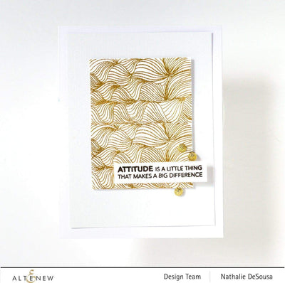 Photocentric Clear Stamps Flowing Lines Stamp Set