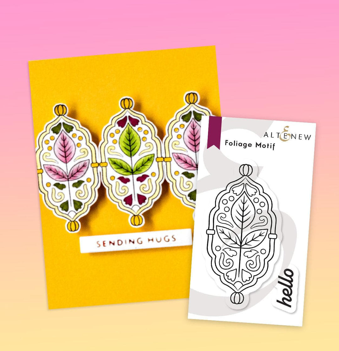 Foliage Motif Stamp Set