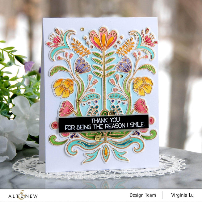 Photocentric Clear Stamps Folk Art Stamp Set