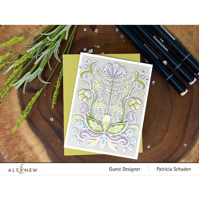 Photocentric Clear Stamps Folk Art Stamp Set