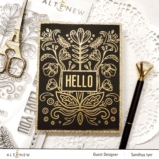 Photocentric Clear Stamps Folk Art Stamp Set
