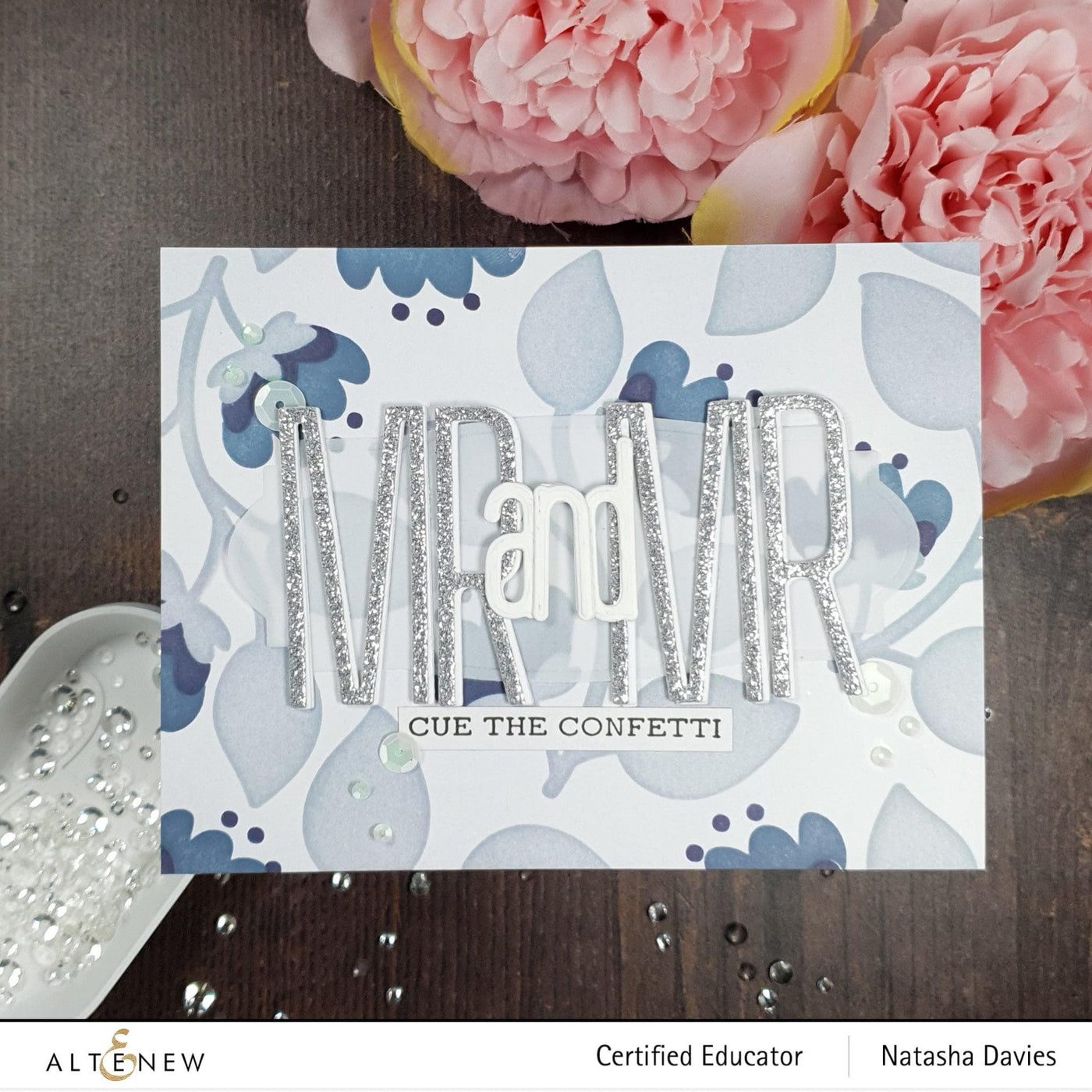 Photocentric Clear Stamps Folk Flowers Details Stamp Set