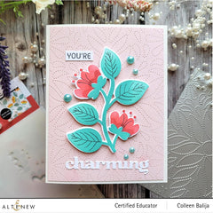 Photocentric Clear Stamps Folk Flowers Details Stamp Set