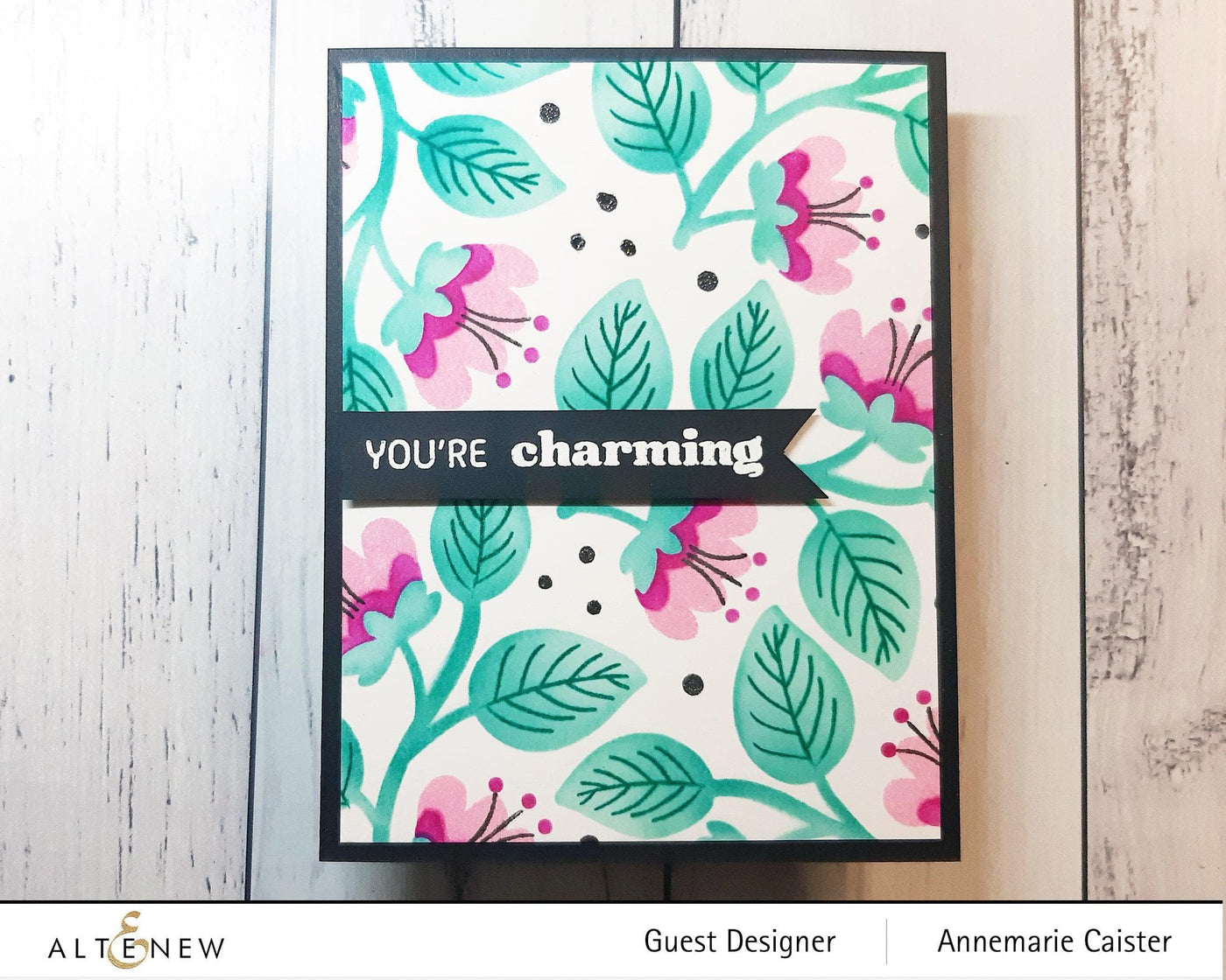 Photocentric Clear Stamps Folk Flowers Details Stamp Set