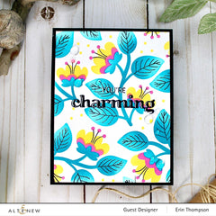 Photocentric Clear Stamps Folk Flowers Details Stamp Set