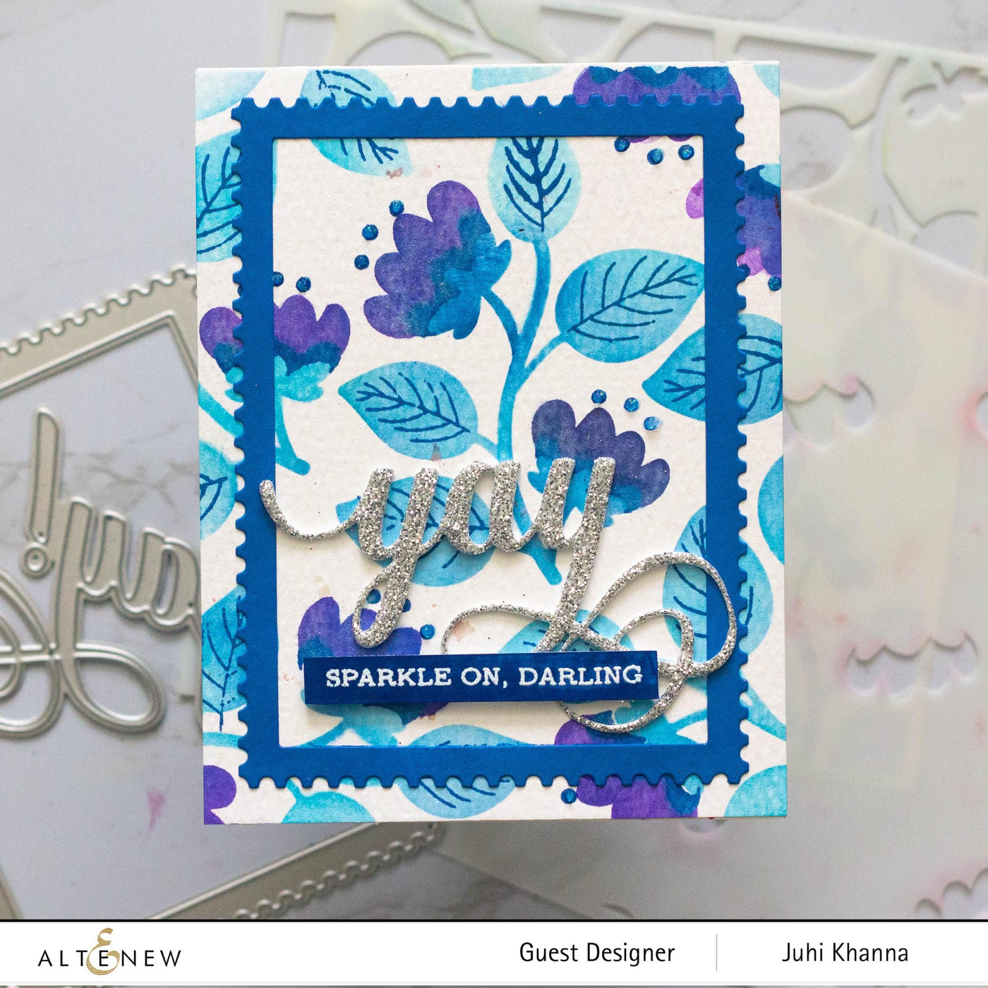 Photocentric Clear Stamps Folk Flowers Details Stamp Set