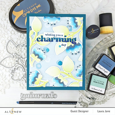 Photocentric Clear Stamps Folk Flowers Details Stamp Set