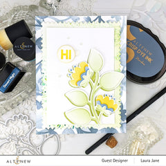 Photocentric Clear Stamps Folk Flowers Details Stamp Set