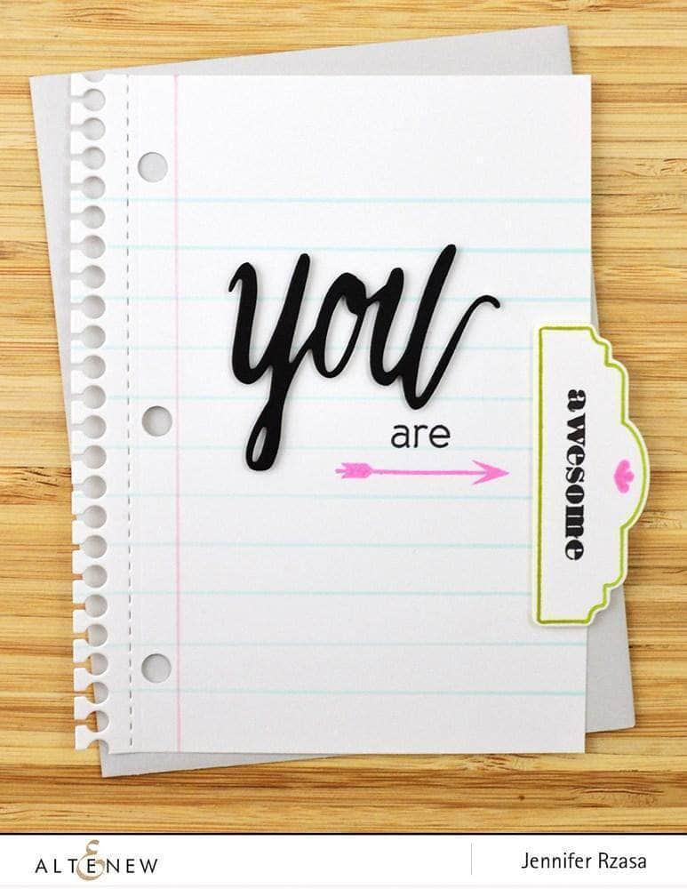Photocentric Clear Stamps Follow Your Arrow Stamp Set