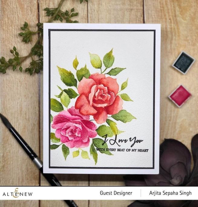 Photocentric Clear Stamps Forever in Love Stamp Set