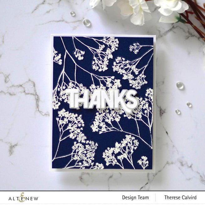 PMA Industries, Inc. Clear Stamps Fragile Foliage Stamp Set