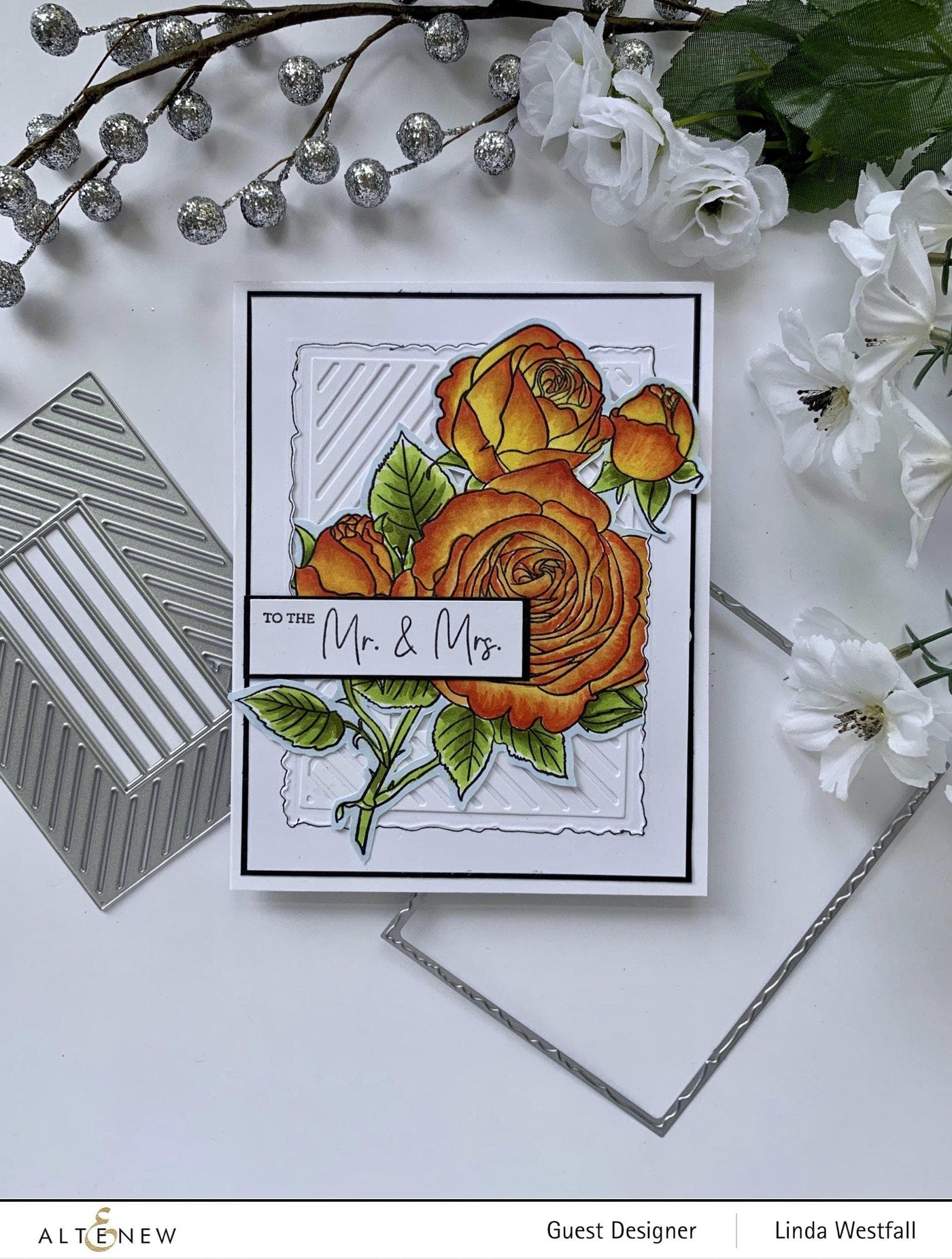 Photocentric Clear Stamps Fresh Cut Roses Stamp Set