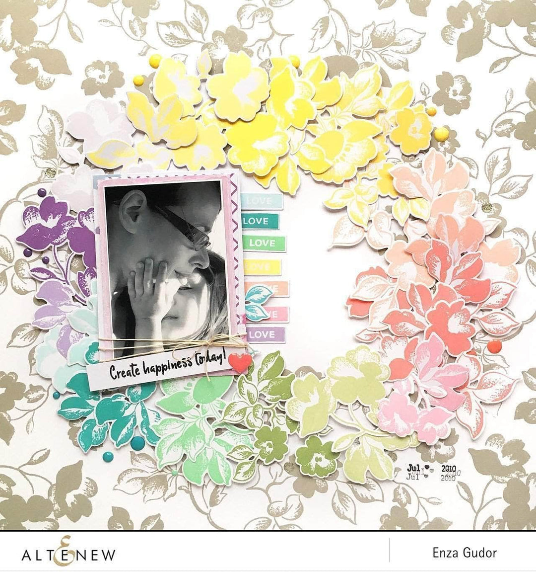 Photocentric Clear Stamps Frosted Garden Stamp Set