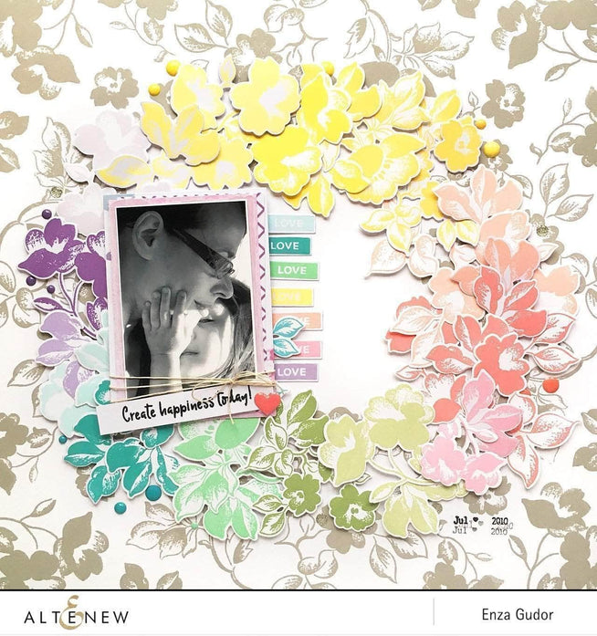 Photocentric Clear Stamps Frosted Garden Stamp Set