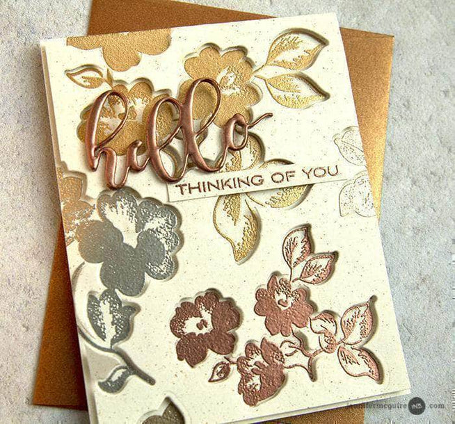 Photocentric Clear Stamps Frosted Garden Stamp Set