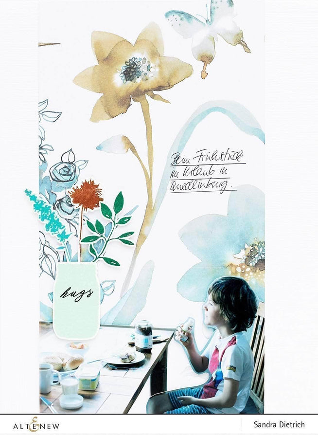 Photocentric Clear Stamps Garden Silhouette Stamp Set