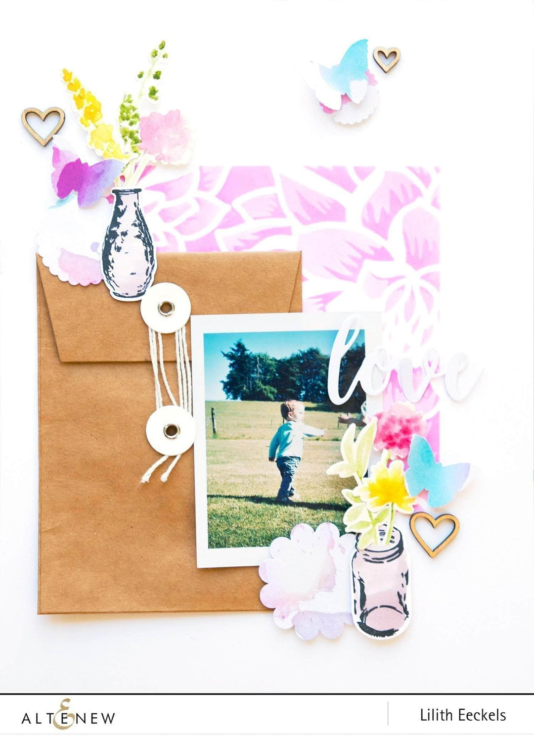 Photocentric Clear Stamps Garden Silhouette Stamp Set