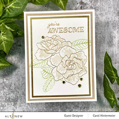 Photocentric Clear Stamps Gardenia Duo Stamp Set