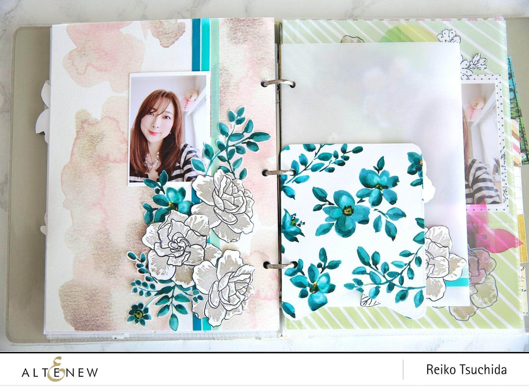 Photocentric Clear Stamps Gardenia Duo Stamp Set