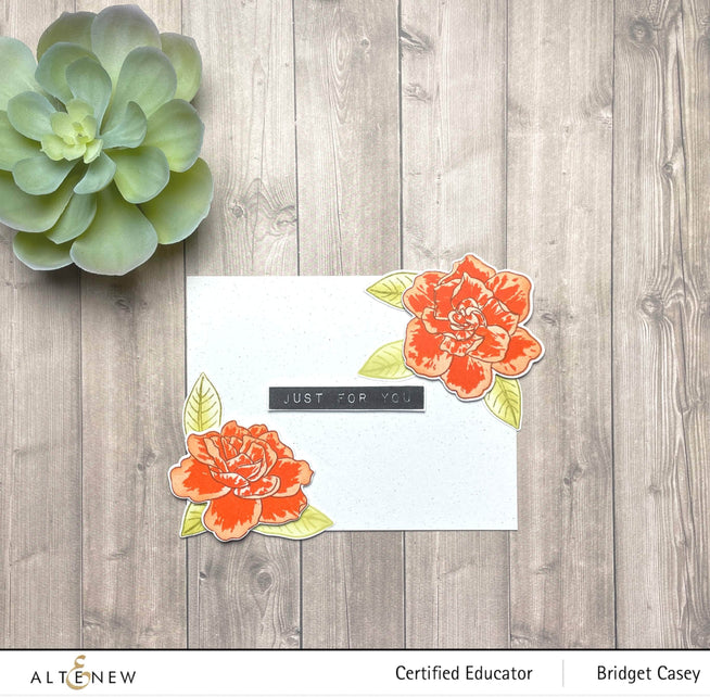 Photocentric Clear Stamps Gardenia Duo Stamp Set
