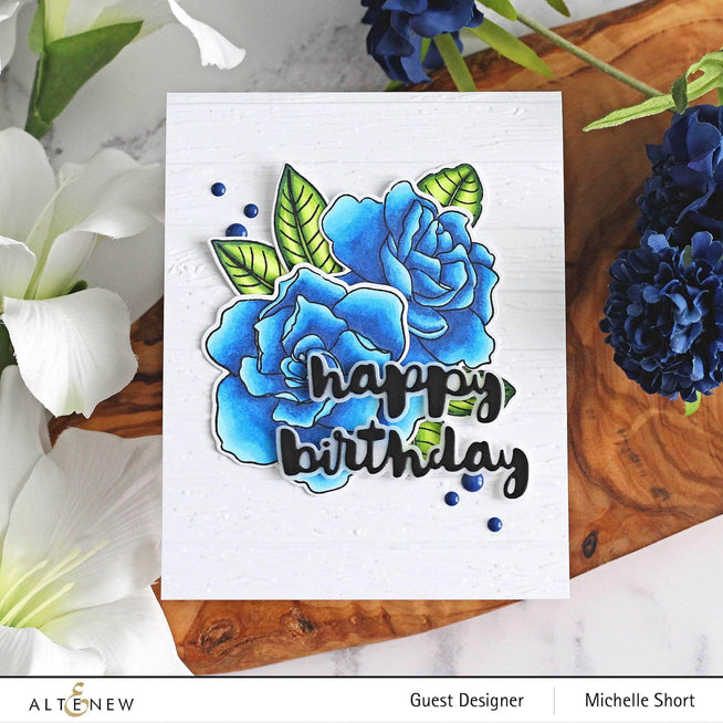 Photocentric Clear Stamps Gardenia Duo Stamp Set