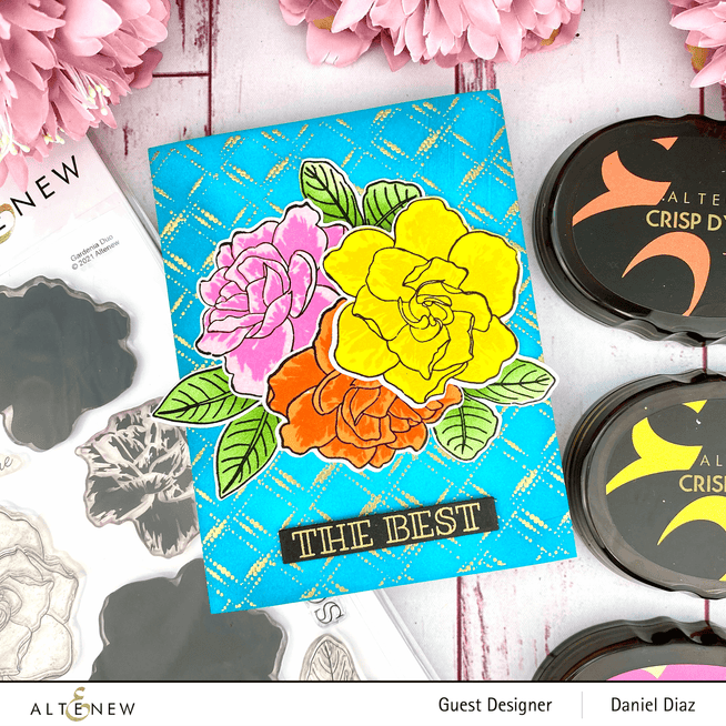 Photocentric Clear Stamps Gardenia Duo Stamp Set