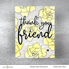 Photocentric Clear Stamps Gardenia Duo Stamp Set