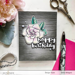 Photocentric Clear Stamps Gardenia Duo Stamp Set