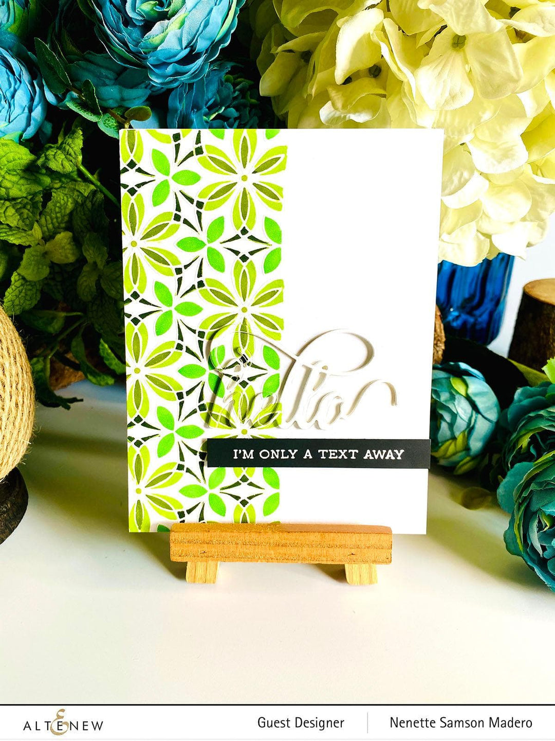 Photocentric Clear Stamps Geometric Botany Stamp Set