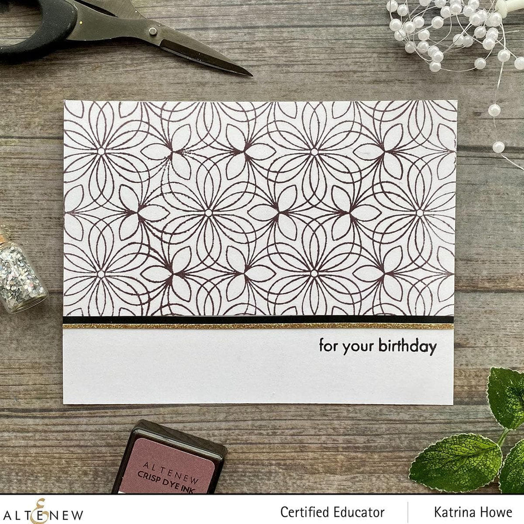 Photocentric Clear Stamps Geometric Botany Stamp Set