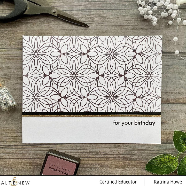 Photocentric Clear Stamps Geometric Botany Stamp Set
