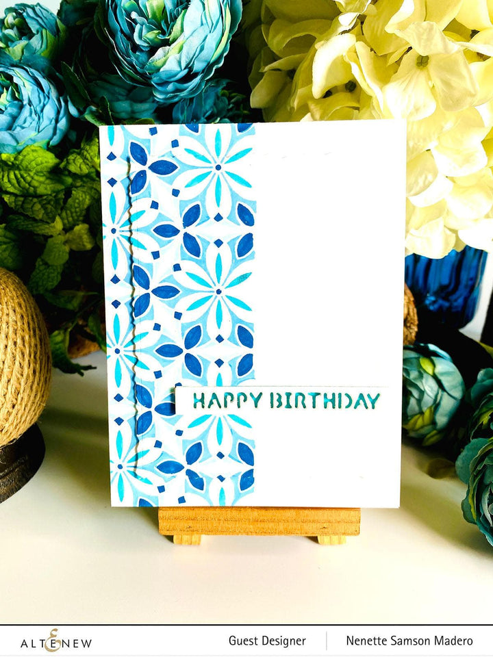 Photocentric Clear Stamps Geometric Botany Stamp Set