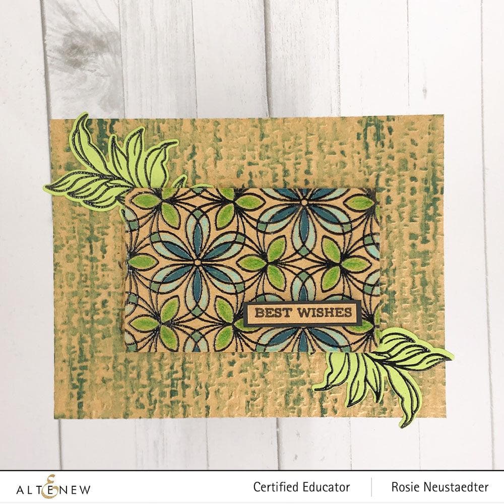 Photocentric Clear Stamps Geometric Botany Stamp Set