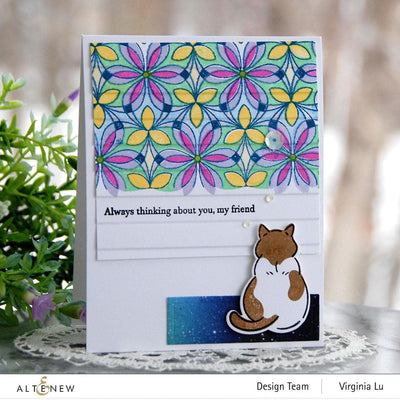 Photocentric Clear Stamps Geometric Botany Stamp Set