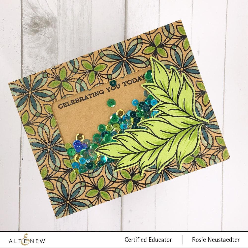 Photocentric Clear Stamps Geometric Botany Stamp Set