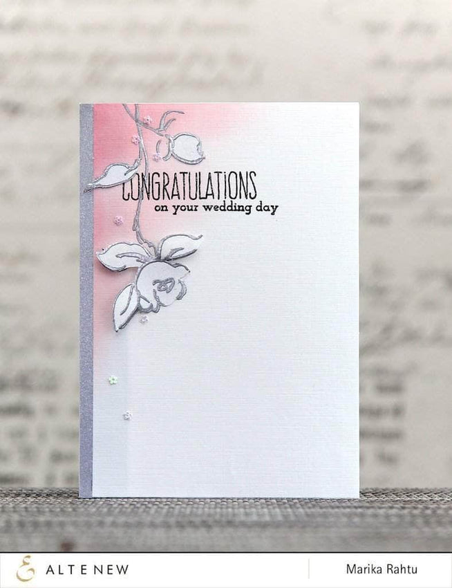 Photocentric Clear Stamps Golden Garden Stamp Set