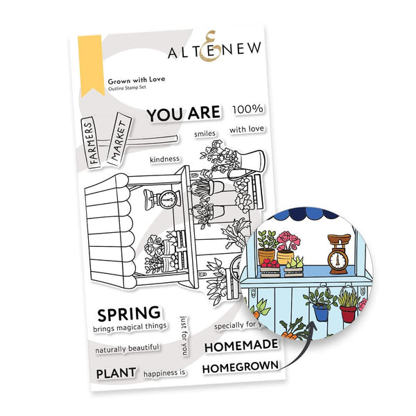 Altenew Mother's Love Stamp Set