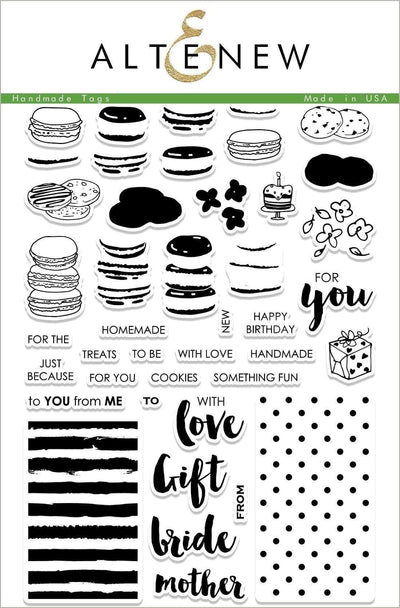 Photocentric Clear Stamps Handmade Tags Stamp Set