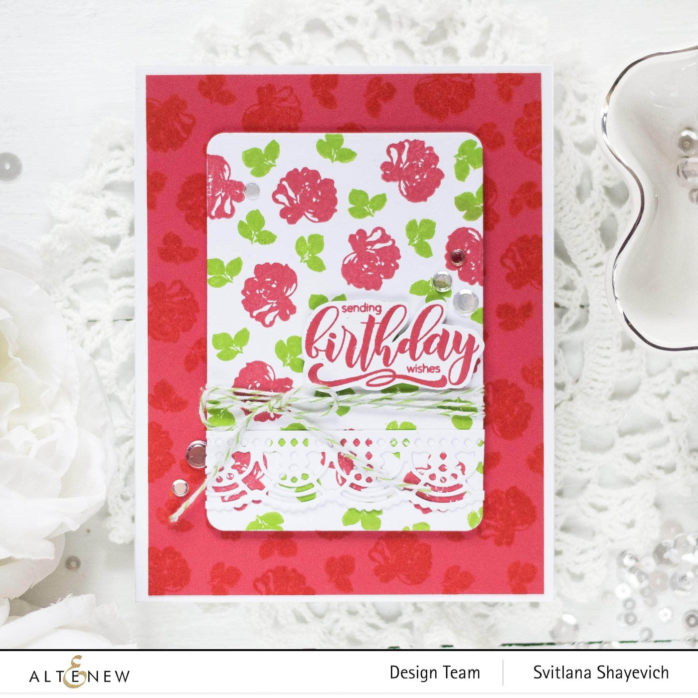 Photocentric Clear Stamps Happy Birthday Stamp Set by The Stamping Village