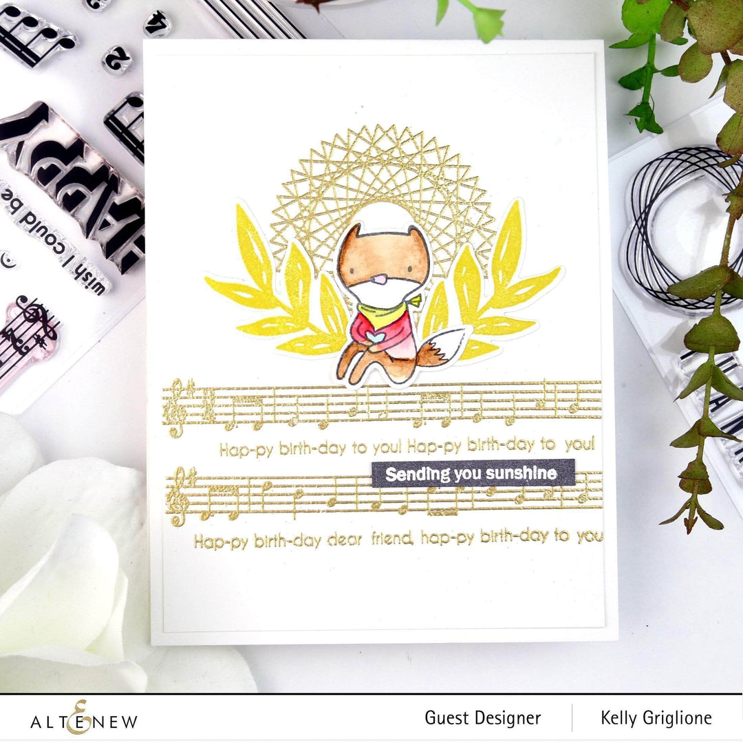 Photocentric Clear Stamps Happy Birthday to You Stamp Set