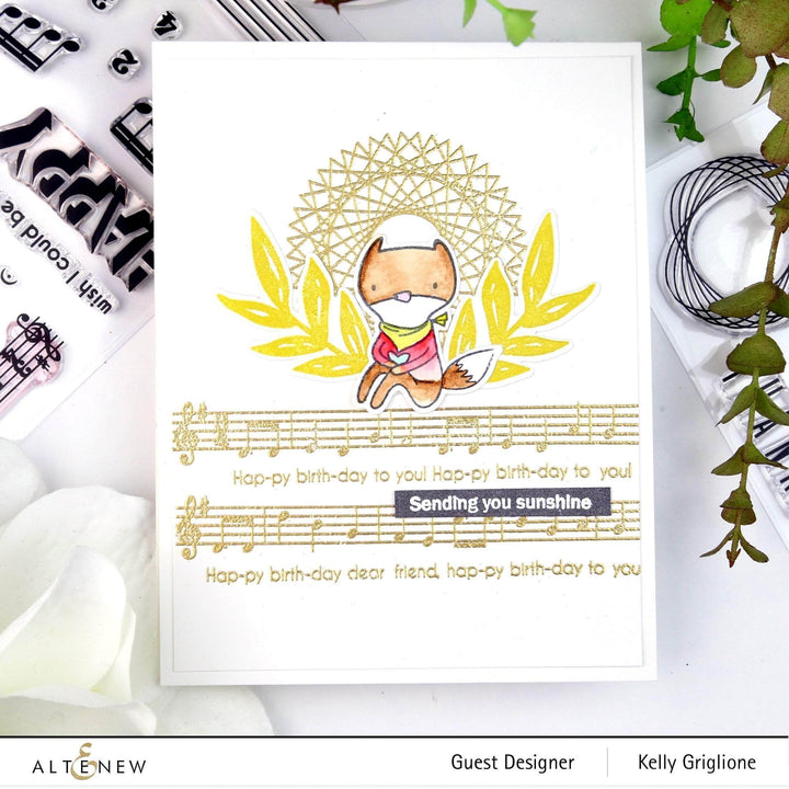 Photocentric Clear Stamps Happy Birthday to You Stamp Set