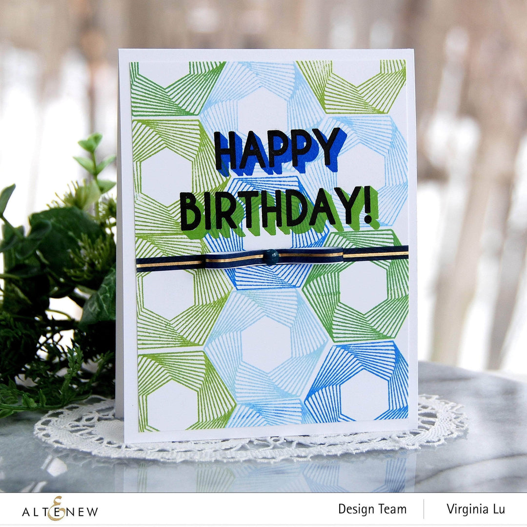 Photocentric Clear Stamps Happy Birthday to You Stamp Set