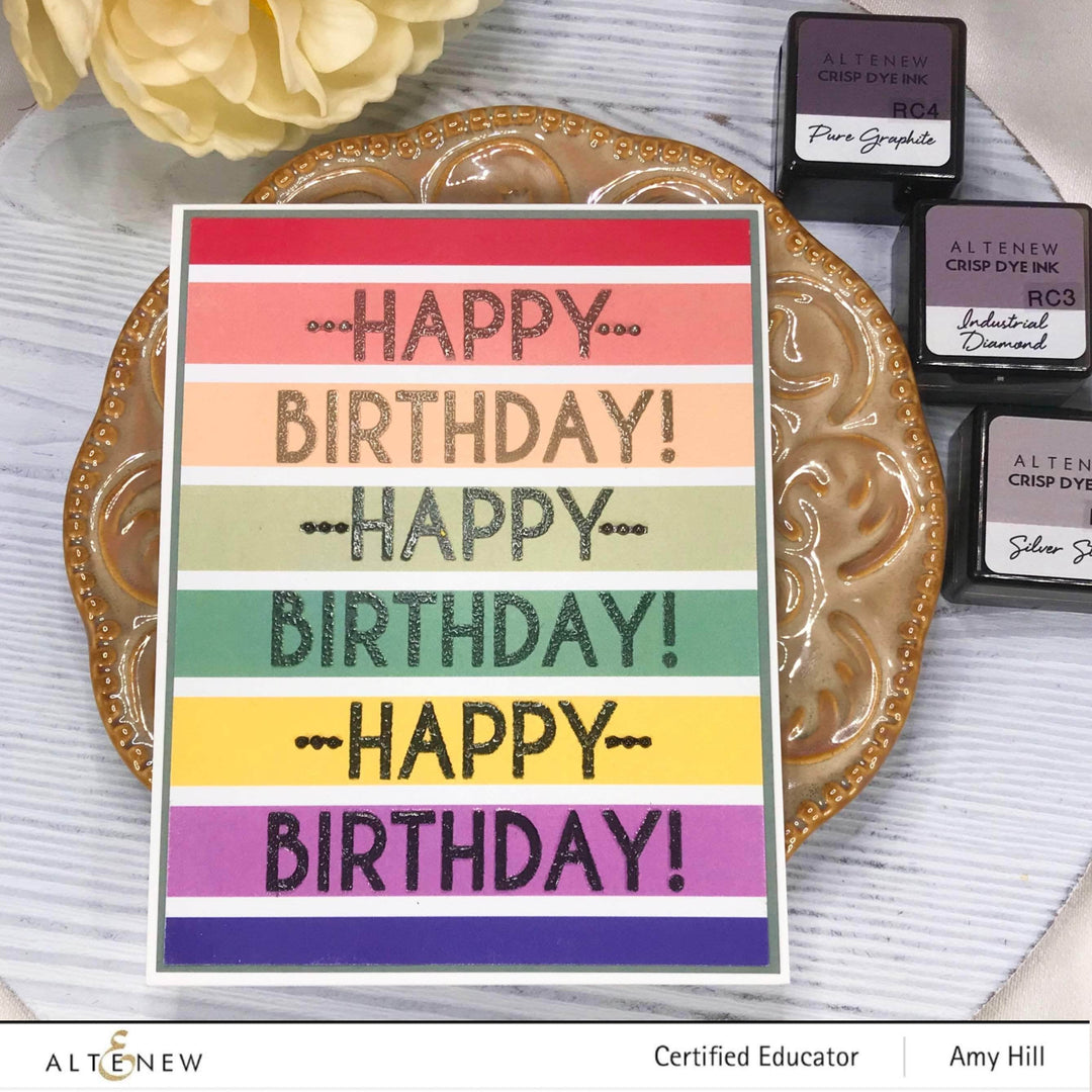 Photocentric Clear Stamps Happy Birthday to You Stamp Set