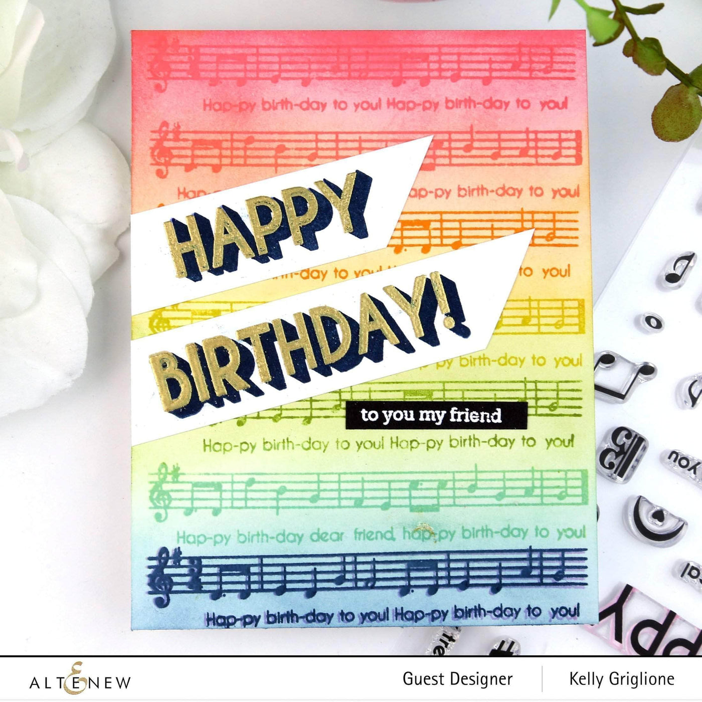 Photocentric Clear Stamps Happy Birthday to You Stamp Set