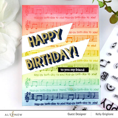 Photocentric Clear Stamps Happy Birthday to You Stamp Set